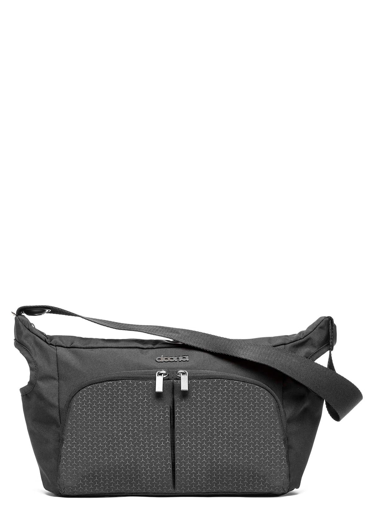 DOONA Essentials Tragetasche – Kompakt, Wasserabweisend, Mit Wickelunterlage & Thermoflaschenfach (Nitro Black)