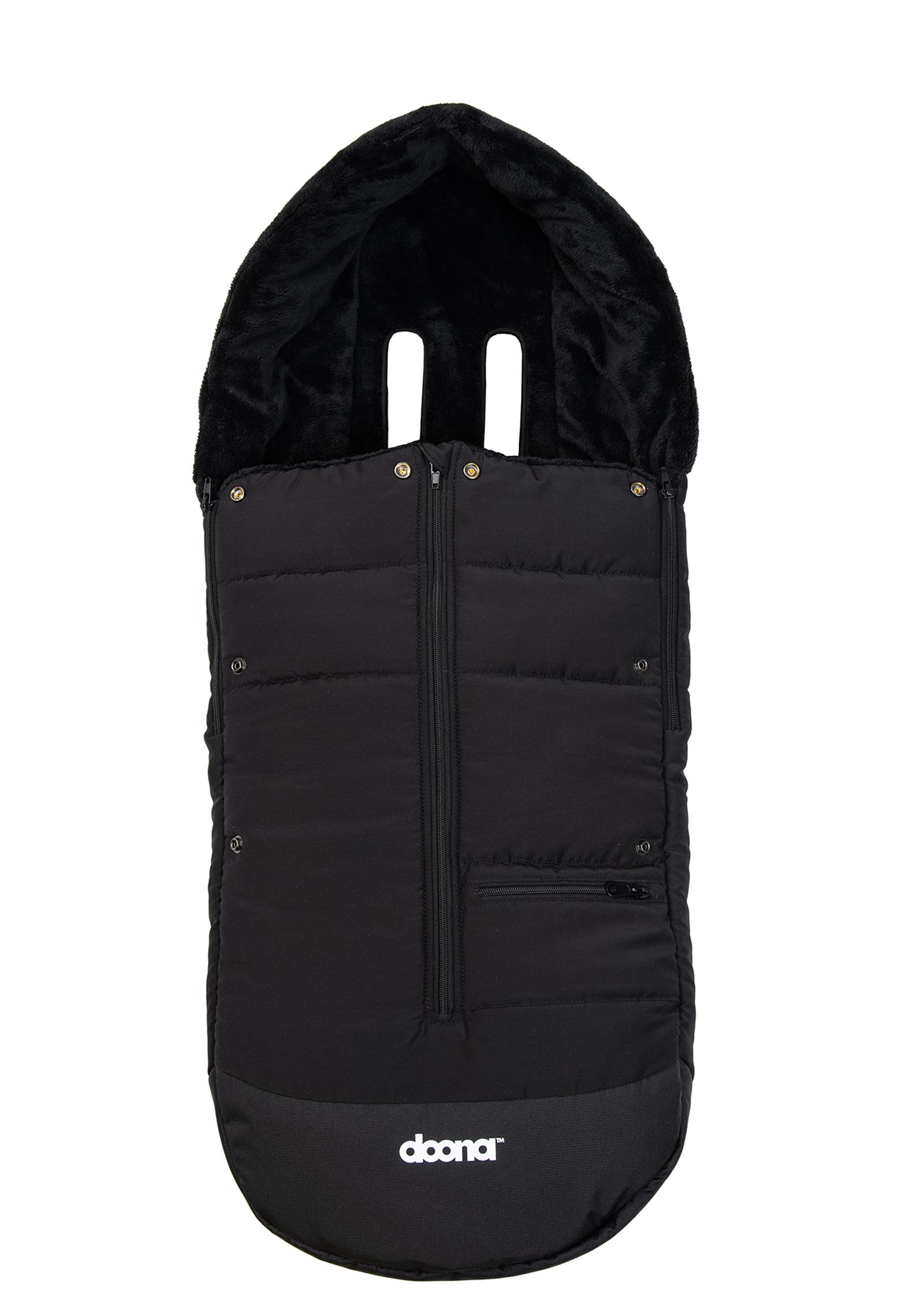 Doona Fußsack schwarz