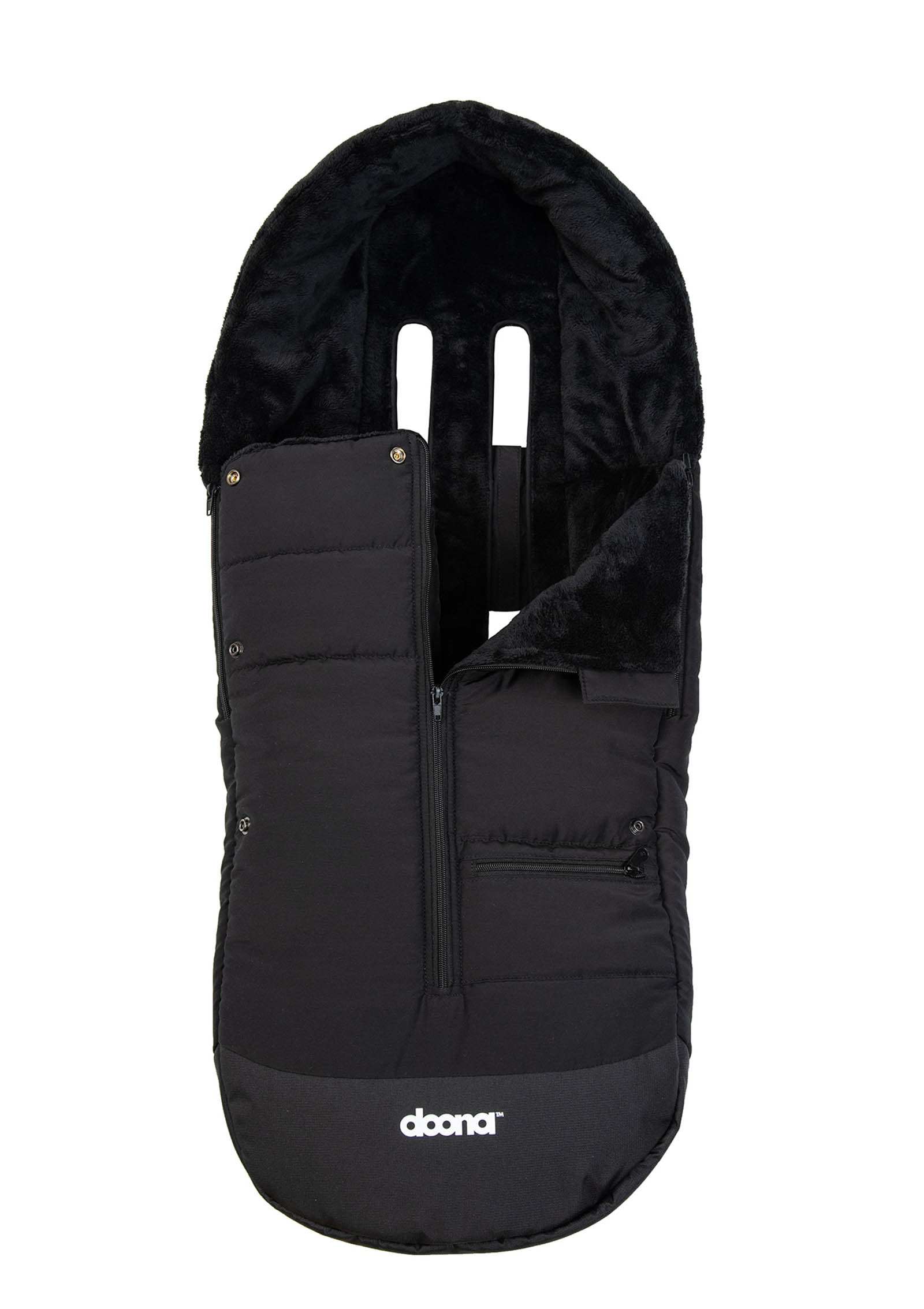 Doona Fußsack schwarz