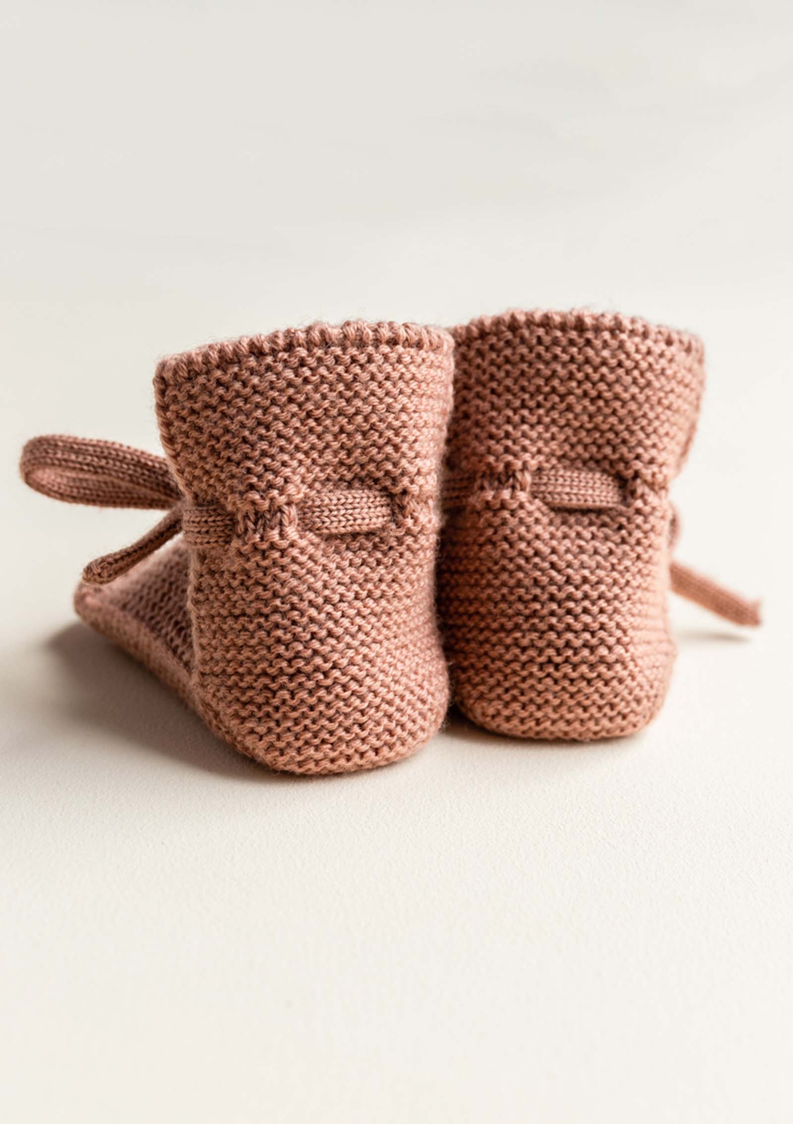hvid Booties terracotta