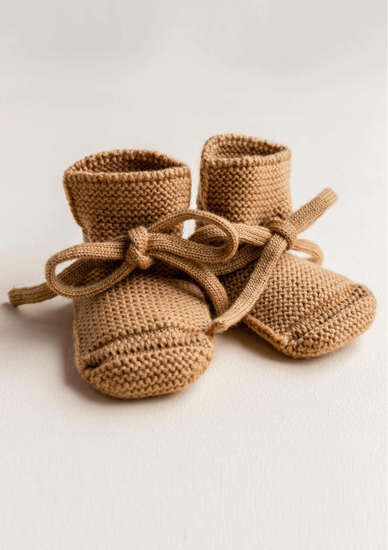 hvid Booties Ochre