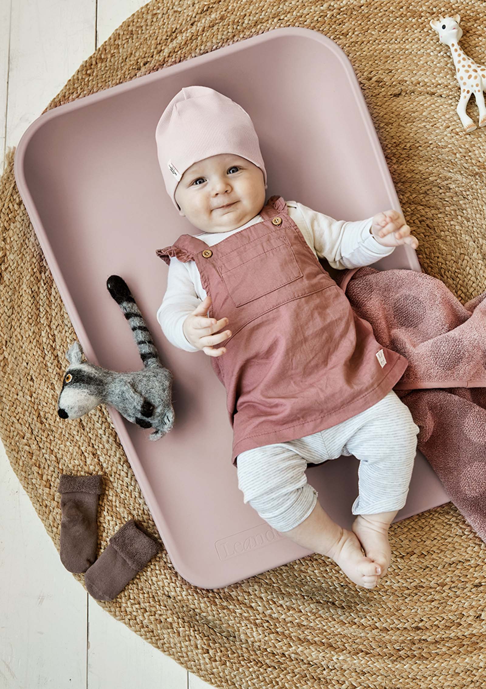 Matty Wickelauflage Wood rose