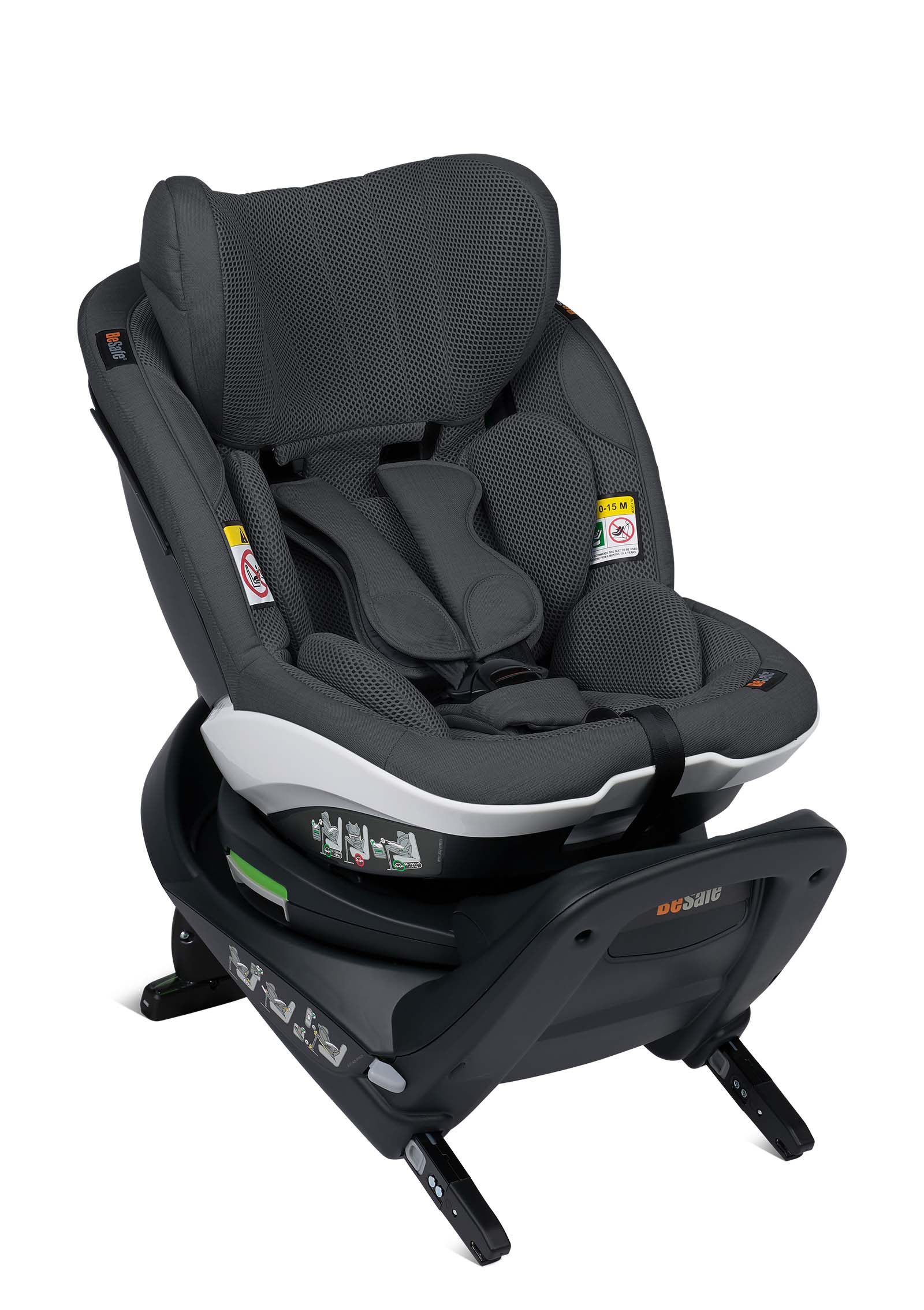 iZi Turn i-Size Anthracite Mesh