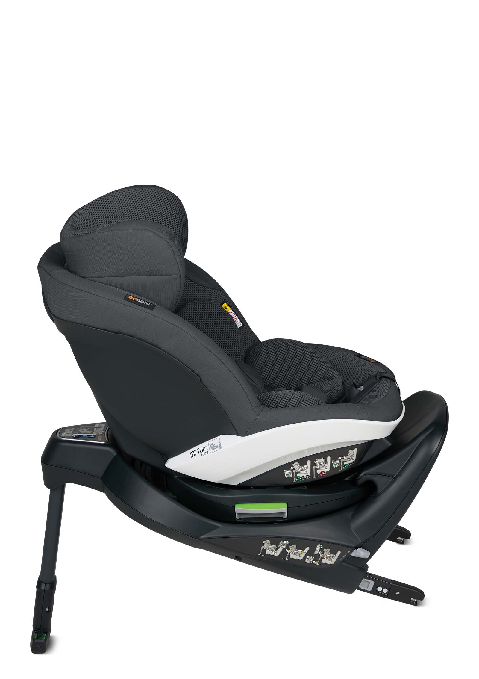 iZi Turn i-Size Anthracite Mesh