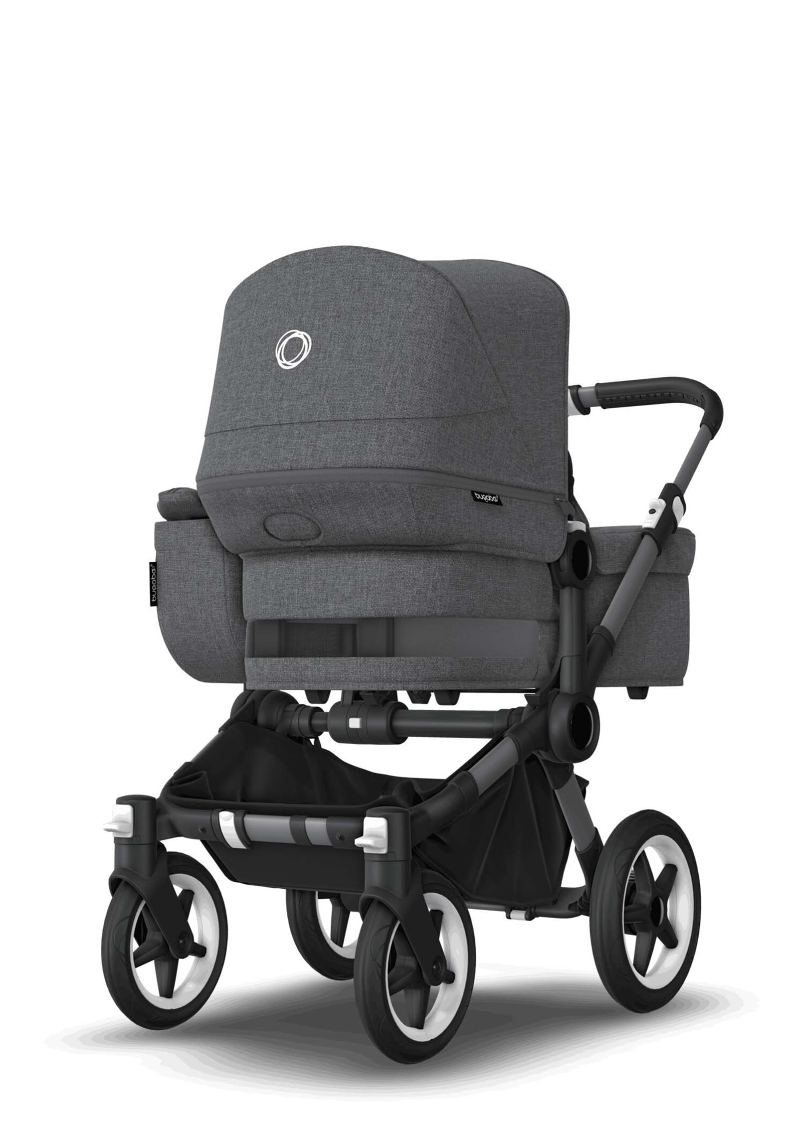 Bugaboo Donkey 5 Mono Kinderwagen Graphit Grau mel. KIND DER STADT