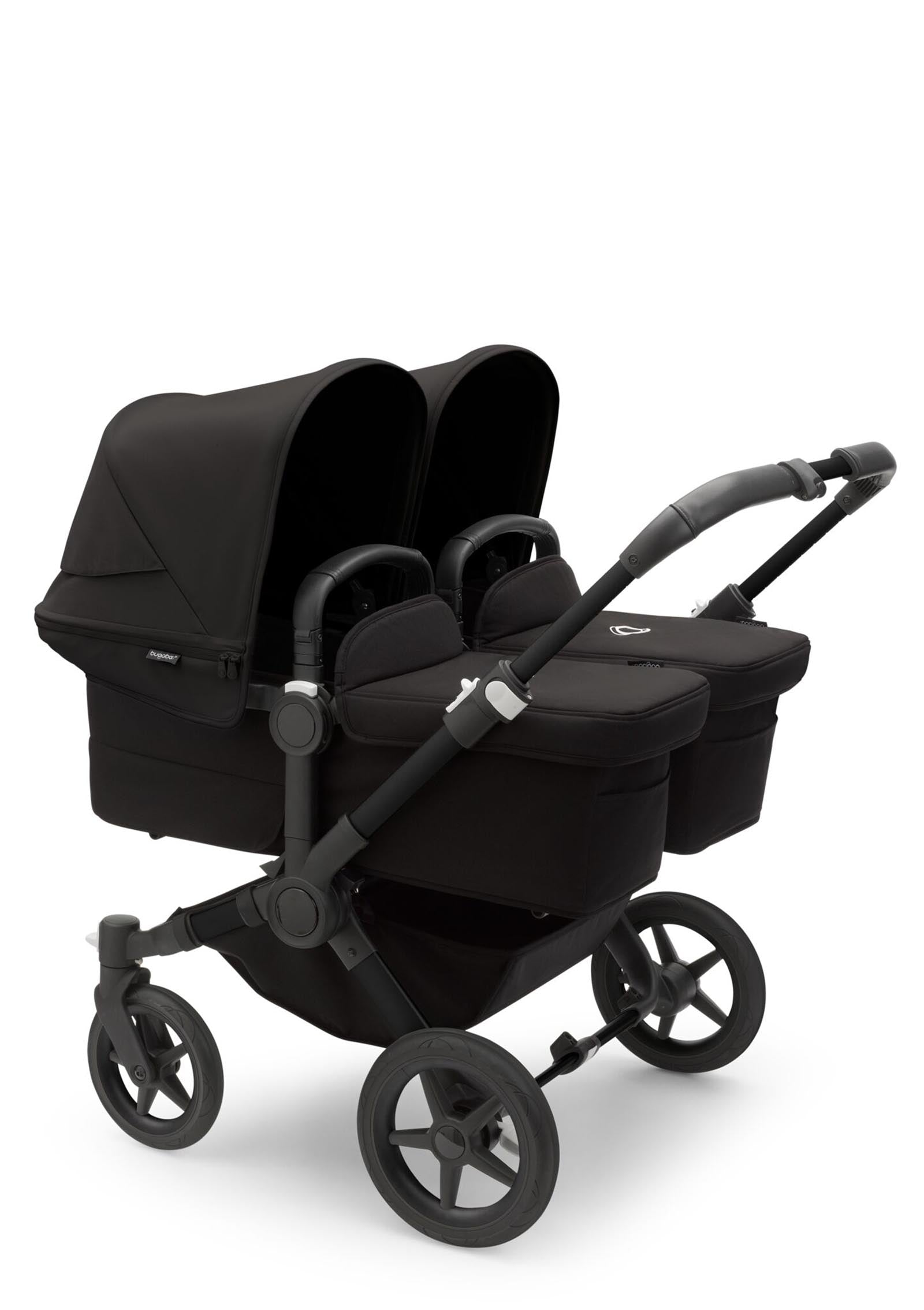 bugaboo Donkey 5 Twin Kinderwagen-Set Mitternachtsschwarz