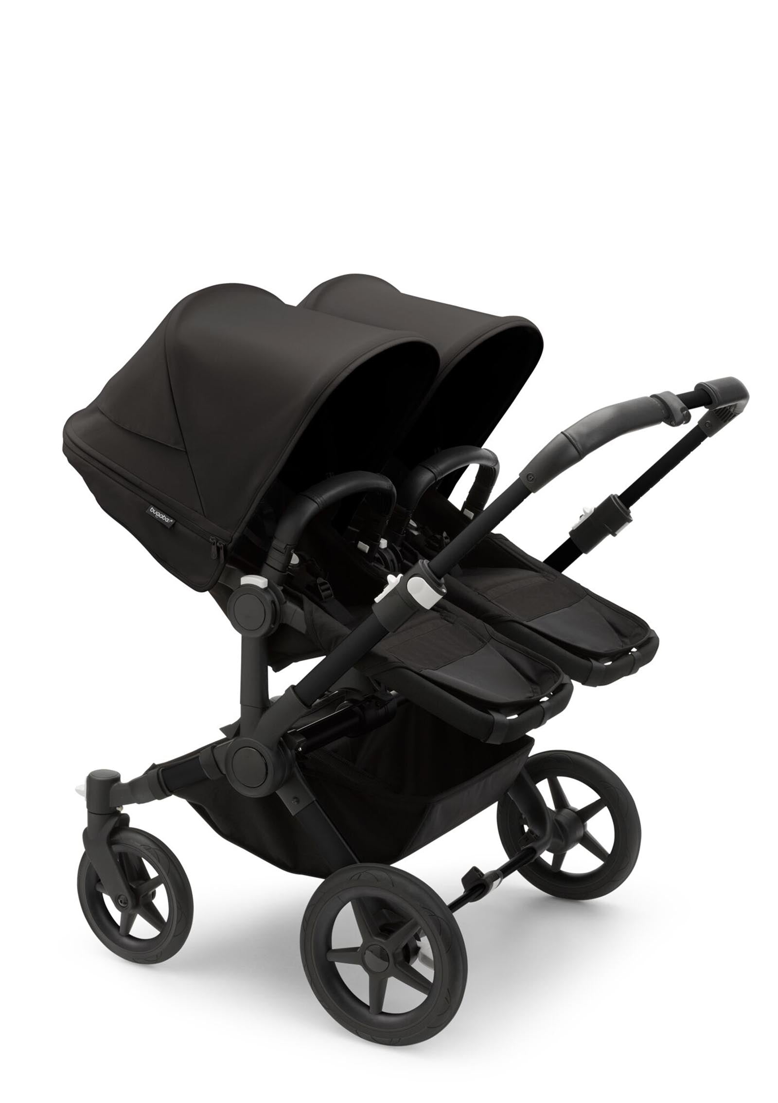 bugaboo Donkey 5 Twin Kinderwagen-Set Mitternachtsschwarz