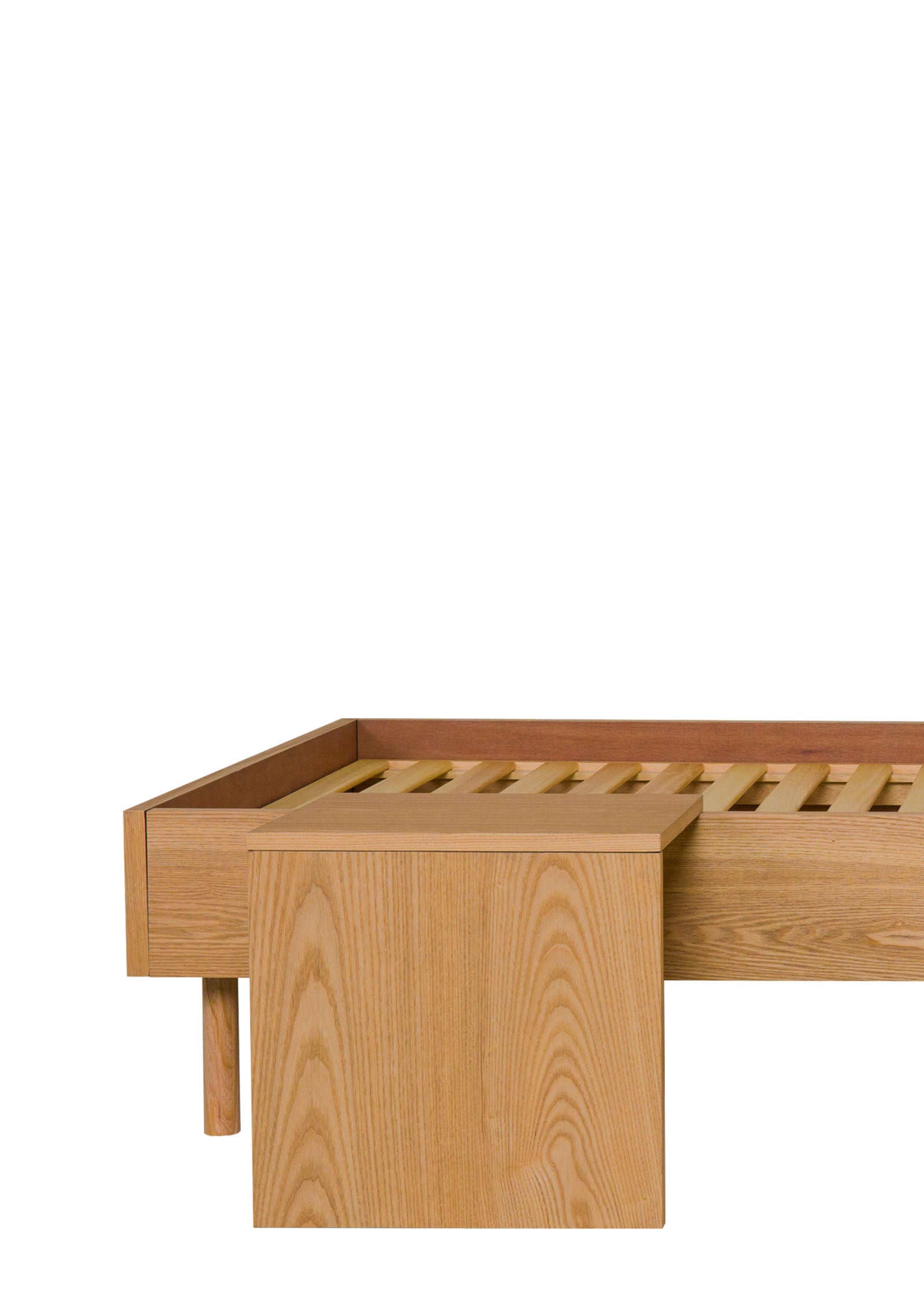 Ablagetisch Jugendbett 'Hai No Ki' Natural Ash