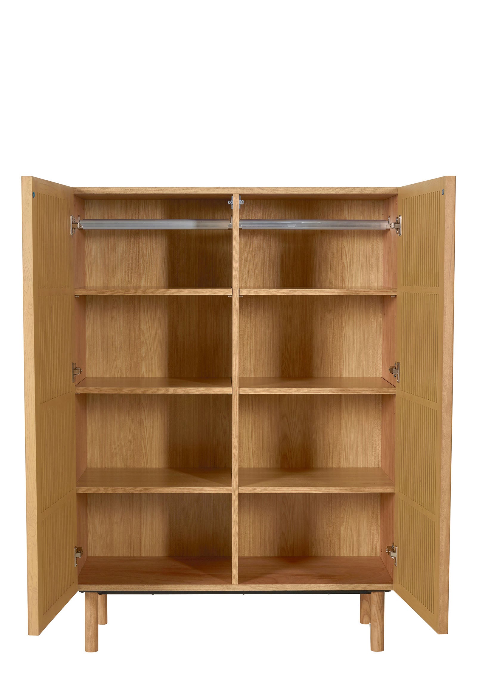 Kleiderschrank 2-türig 'Hai No Ki' Natural Ash