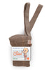 Kurze Strumpfhose mit Trägern cocoa blend