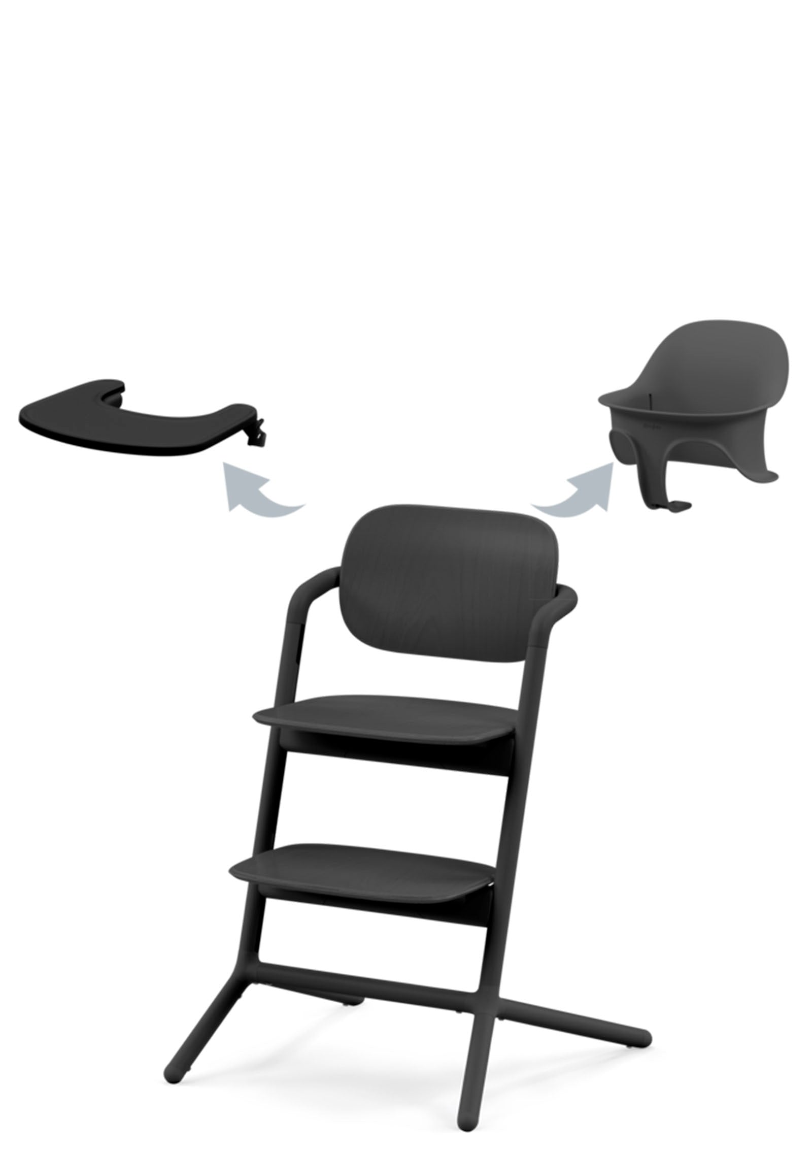 Cybex Hochstuhl Lemo 3-in-1 Stunning Black / Black