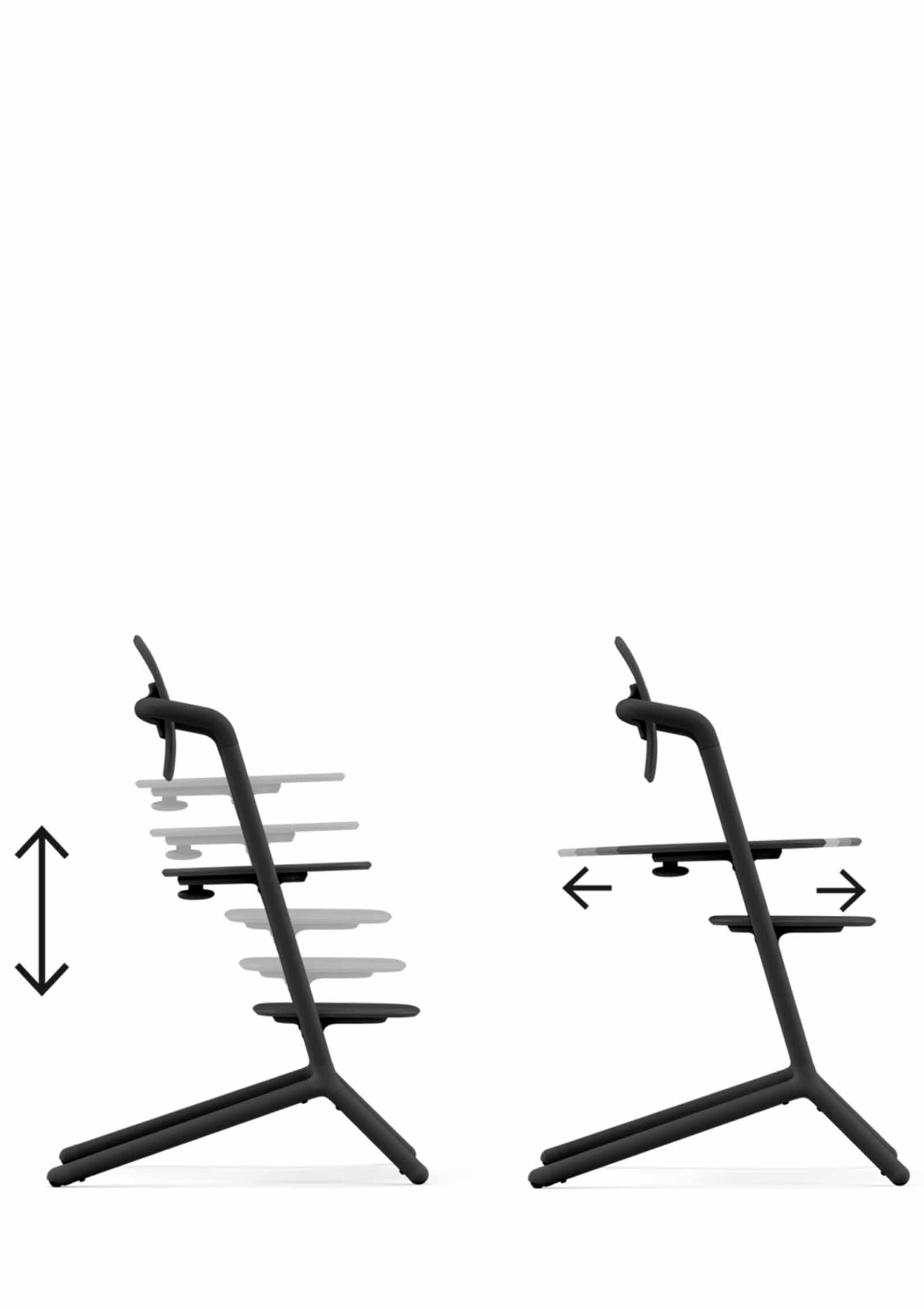 Cybex Hochstuhl Lemo 3-in-1 Stunning Black / Black