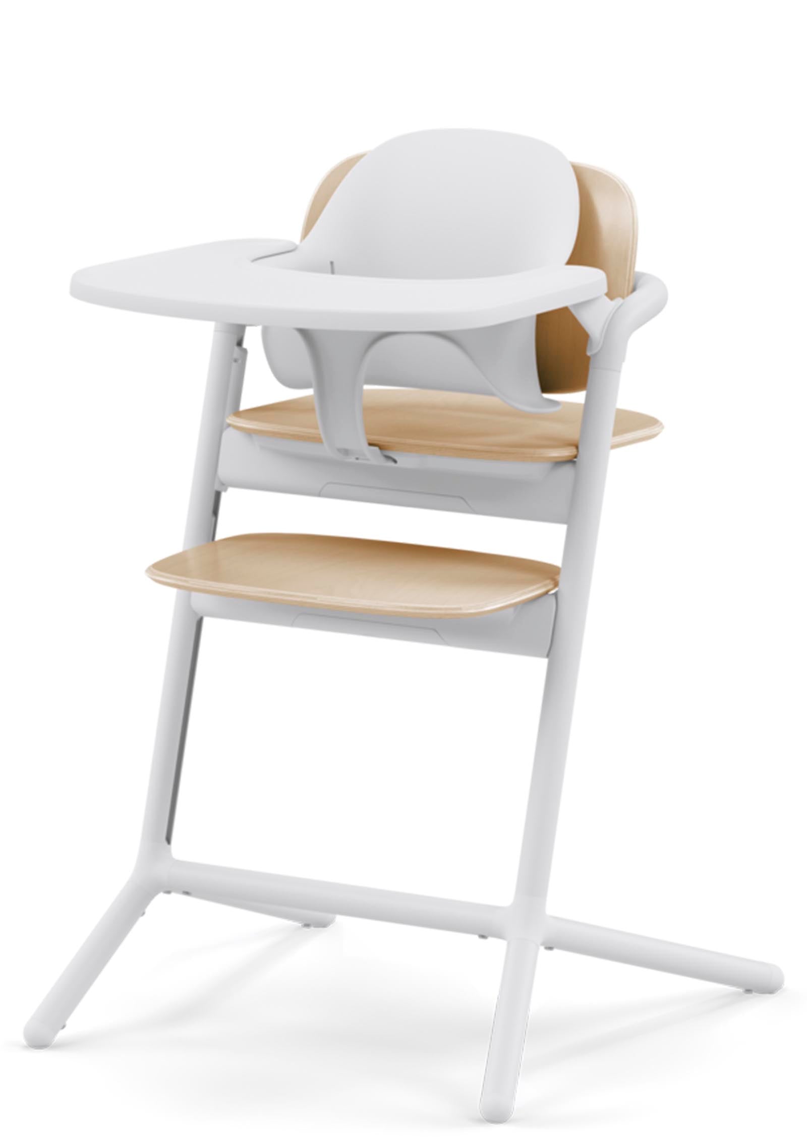 Cybex Hochstuhl Lemo 3-in-1 Set Sand White / White