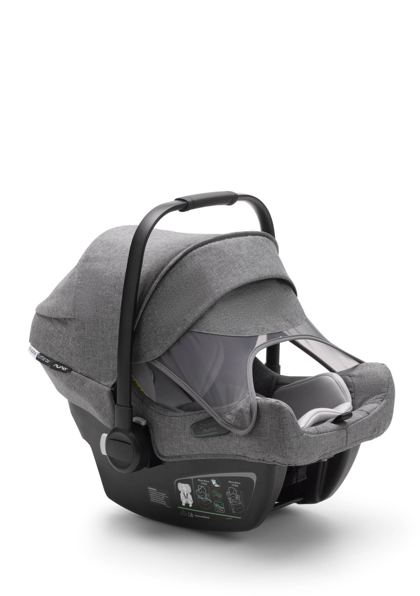 bugaboo Turtle Air by Nuna grey