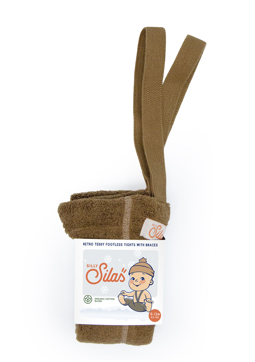 silly Silas warmy tights acorn brown