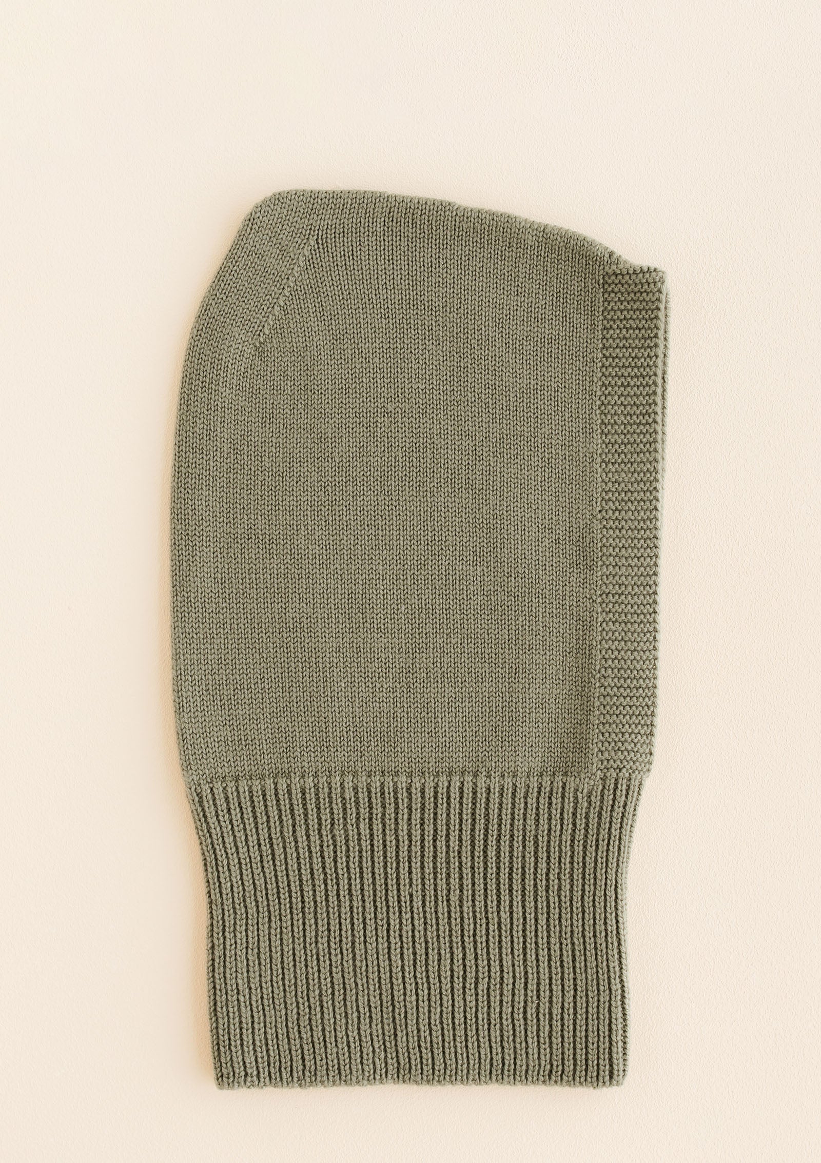 Merino Mütze Balaclava 'Eddy' artichoke