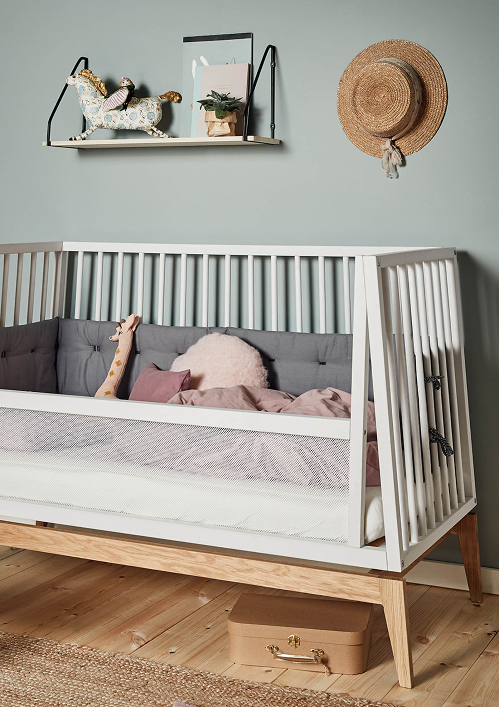 Umbauset für 'Luna' Babybett 120cm weiß