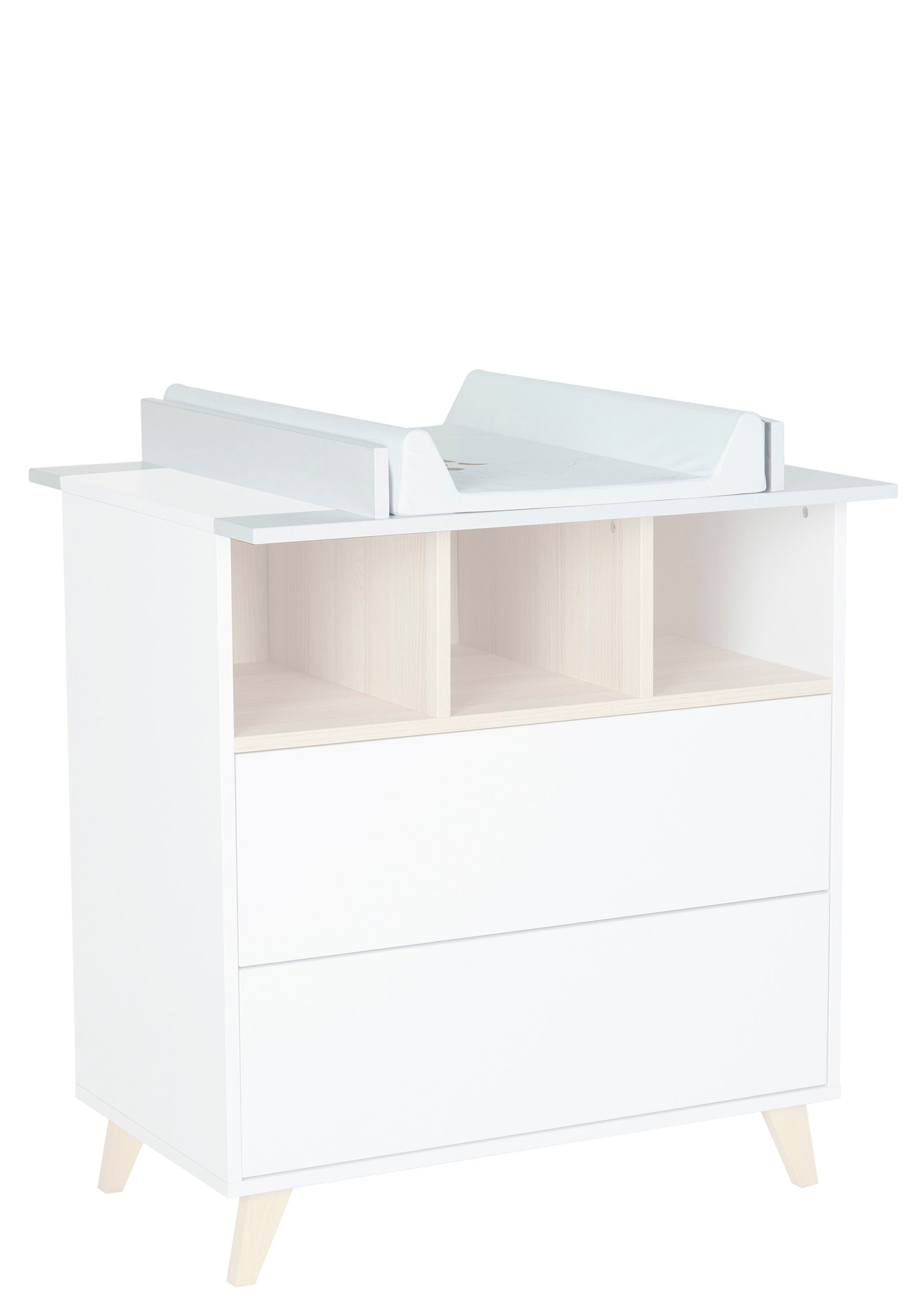 Quax Wickelaufsatz für Kommode 'Loft' Weiß