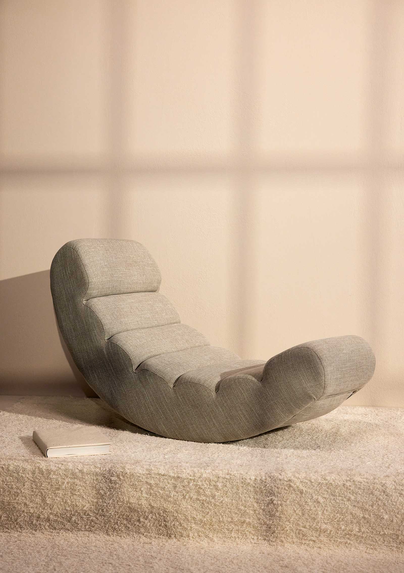 Quax Schaukelstuhl 'Banana' Clay