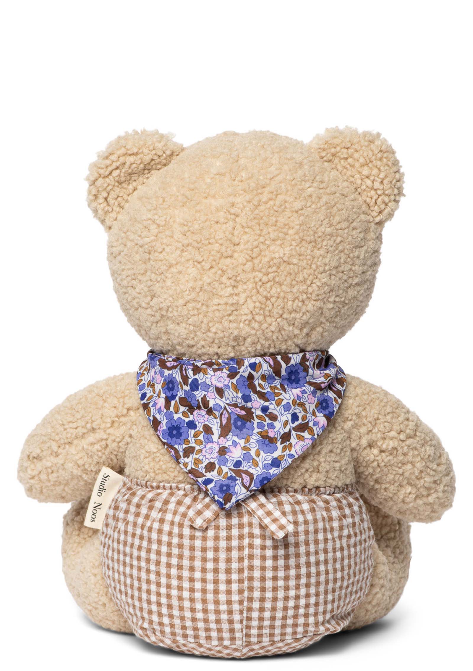 Studio Noos Teddybär Kuscheltier Wollweiß groß