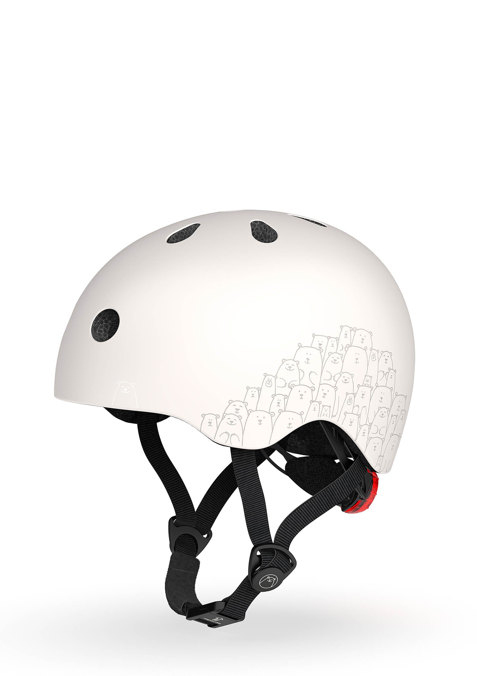 reflektierender fahrradhelm Scoot and Ride reflektierender Helm Ash