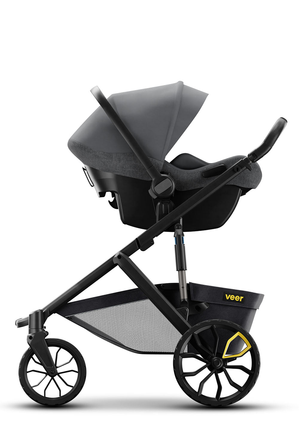 veer Switchback Autositz-Adapter für Cybex / Nuna / Maxi-Cosi dunkelgrau / schwarz