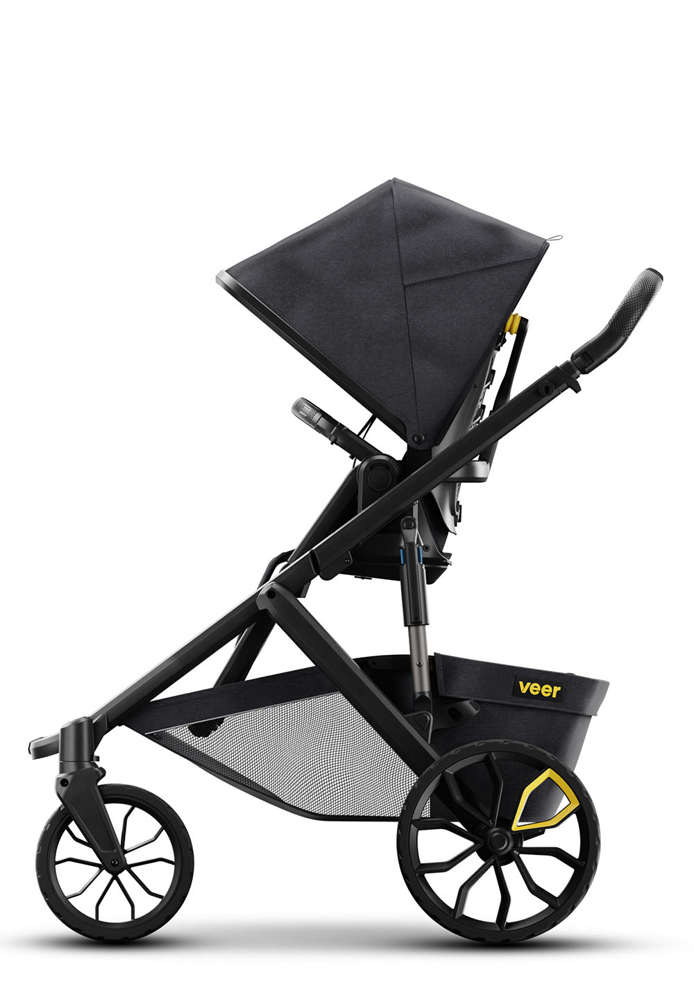 veer Switchback Kinderwagen Switch&Roll dunkelgrau / schwarz