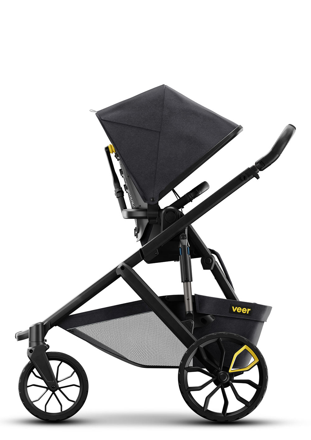 veer Switchback Kinderwagen Switch&Roll dunkelgrau / schwarz