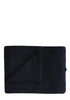 Strick-Babydecke 'Dots Dark Navy'