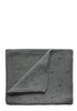 Strick-Babydecke 'Pointelle Grey Melange'