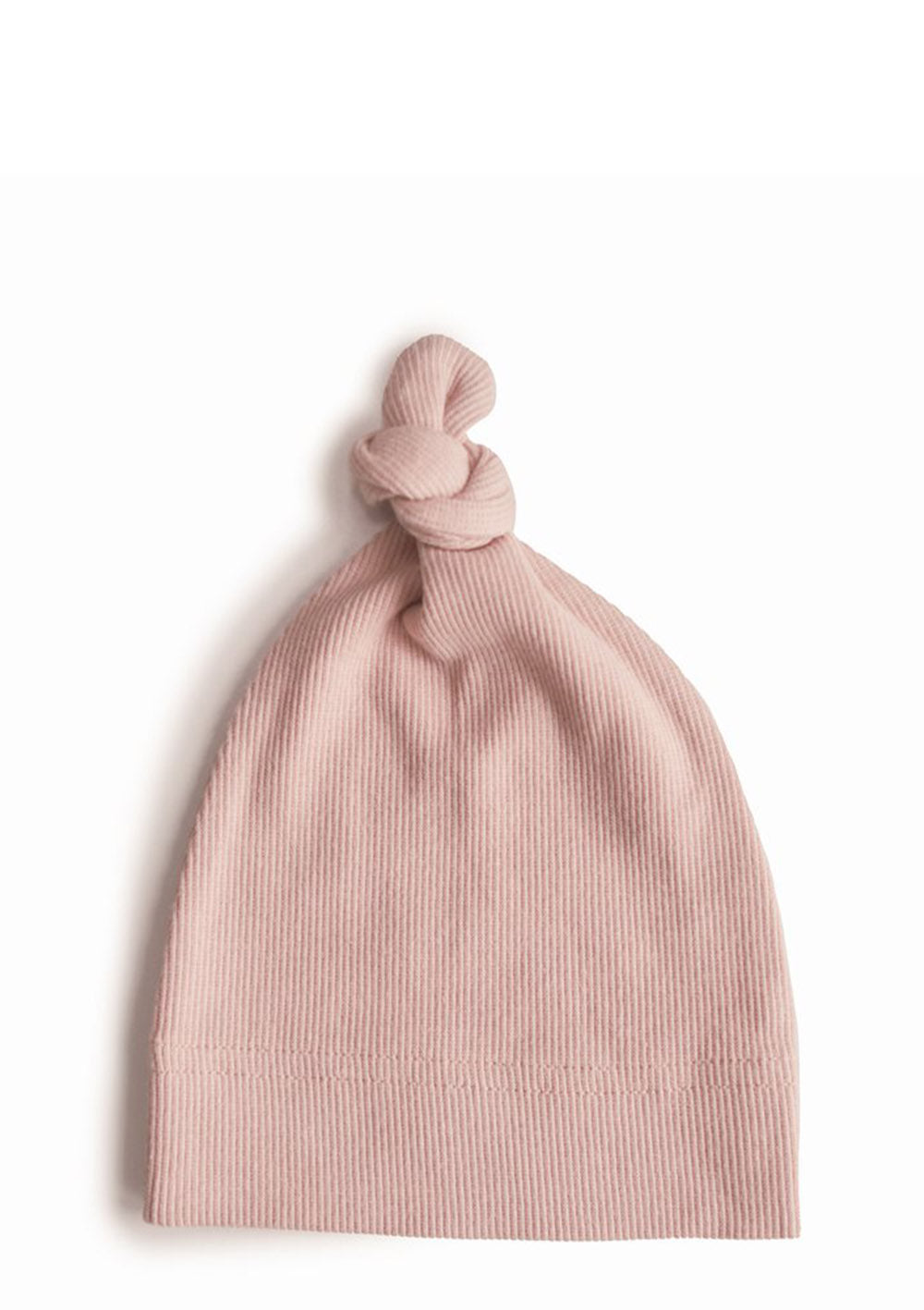 Baby Beanie gerippt blush