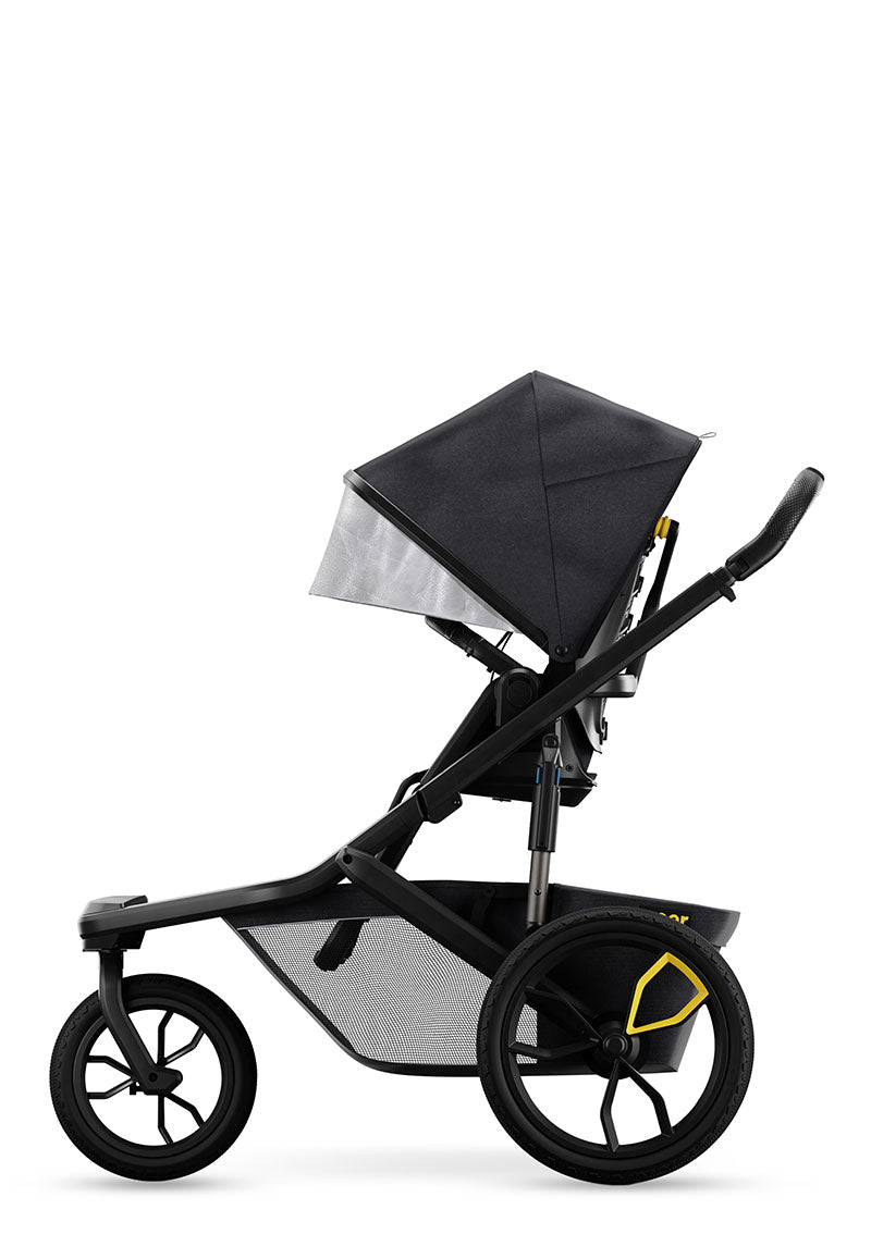 Veer Switchback Kinderwagen Switch&Jog dunkelgrau / schwarz Jogger Sportwagen