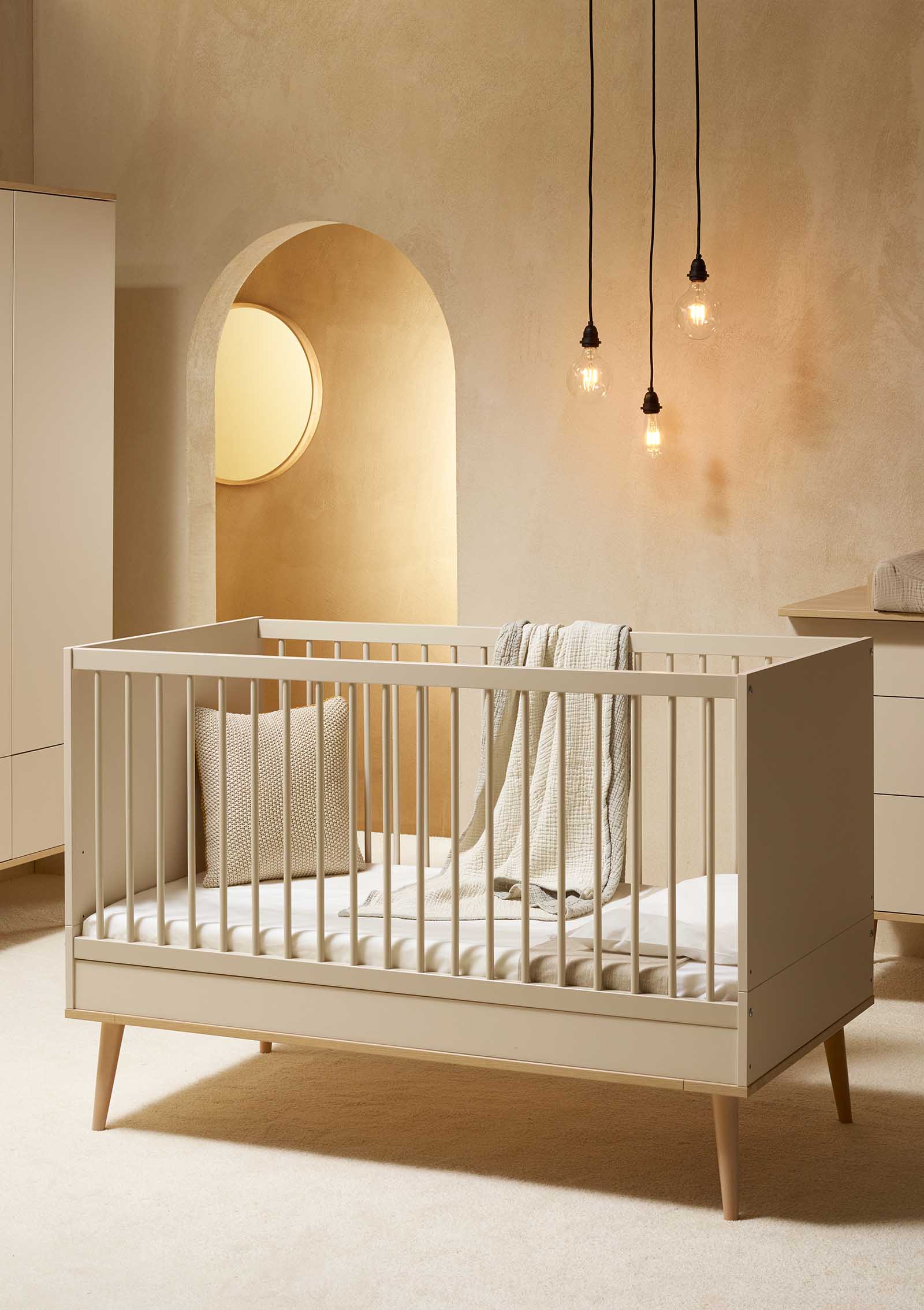 Quax 2-in-1 Bett 'Flow' Clay