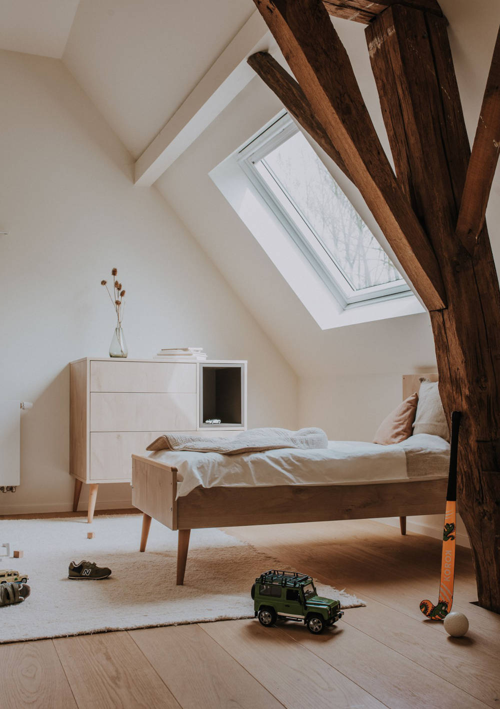 Babybett 'Cocoon' 140x70 cm Natural Oak