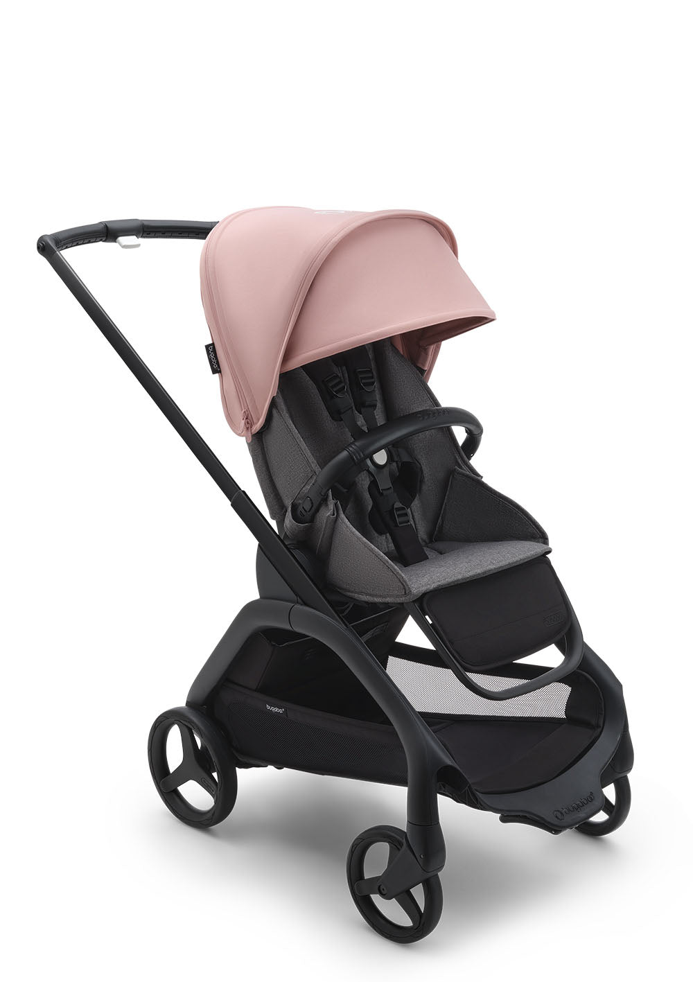 Bugaboo Dragonfly Kinderwagen 'Styled by you' Schwarz / Grau Meliert