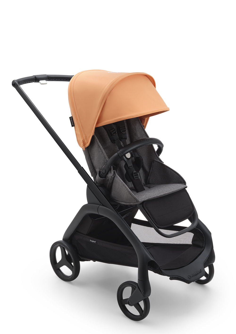 Bugaboo Dragonfly Kinderwagen 'Styled by you' Schwarz / Grau Meliert