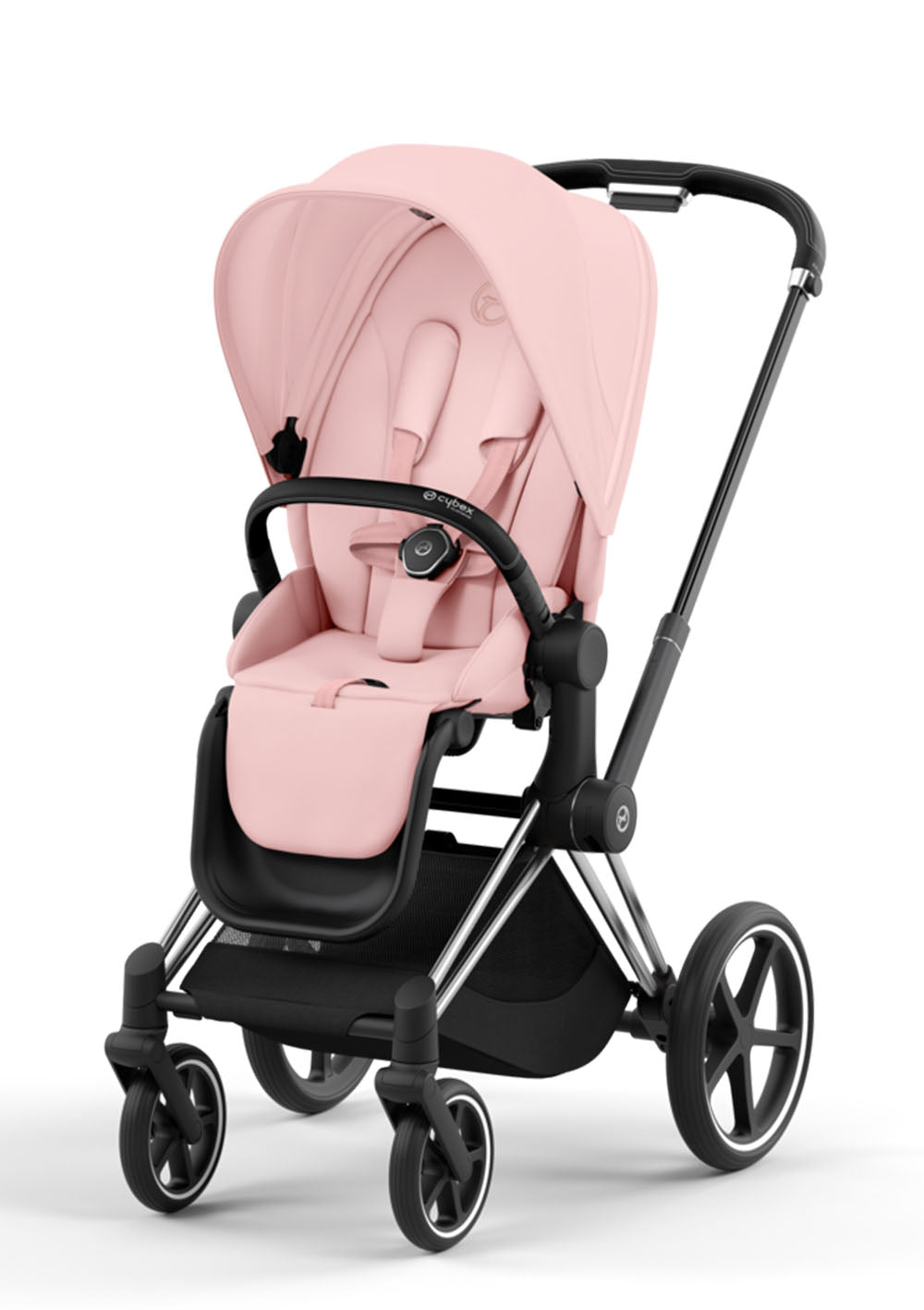 Cybex Platinum Priam Kinderwagen-Set Peach Pink