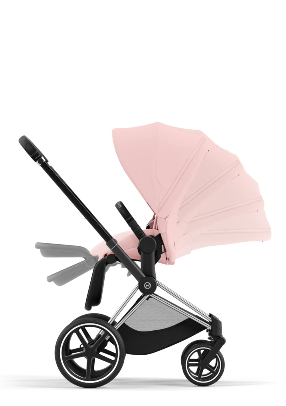 Cybex Platinum Priam Kinderwagen-Set Peach Pink