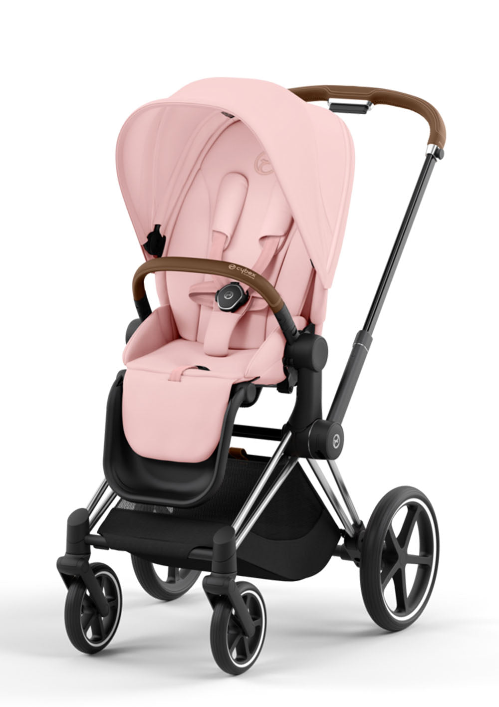 Cybex Platinum Priam Kinderwagen-Set Peach Pink