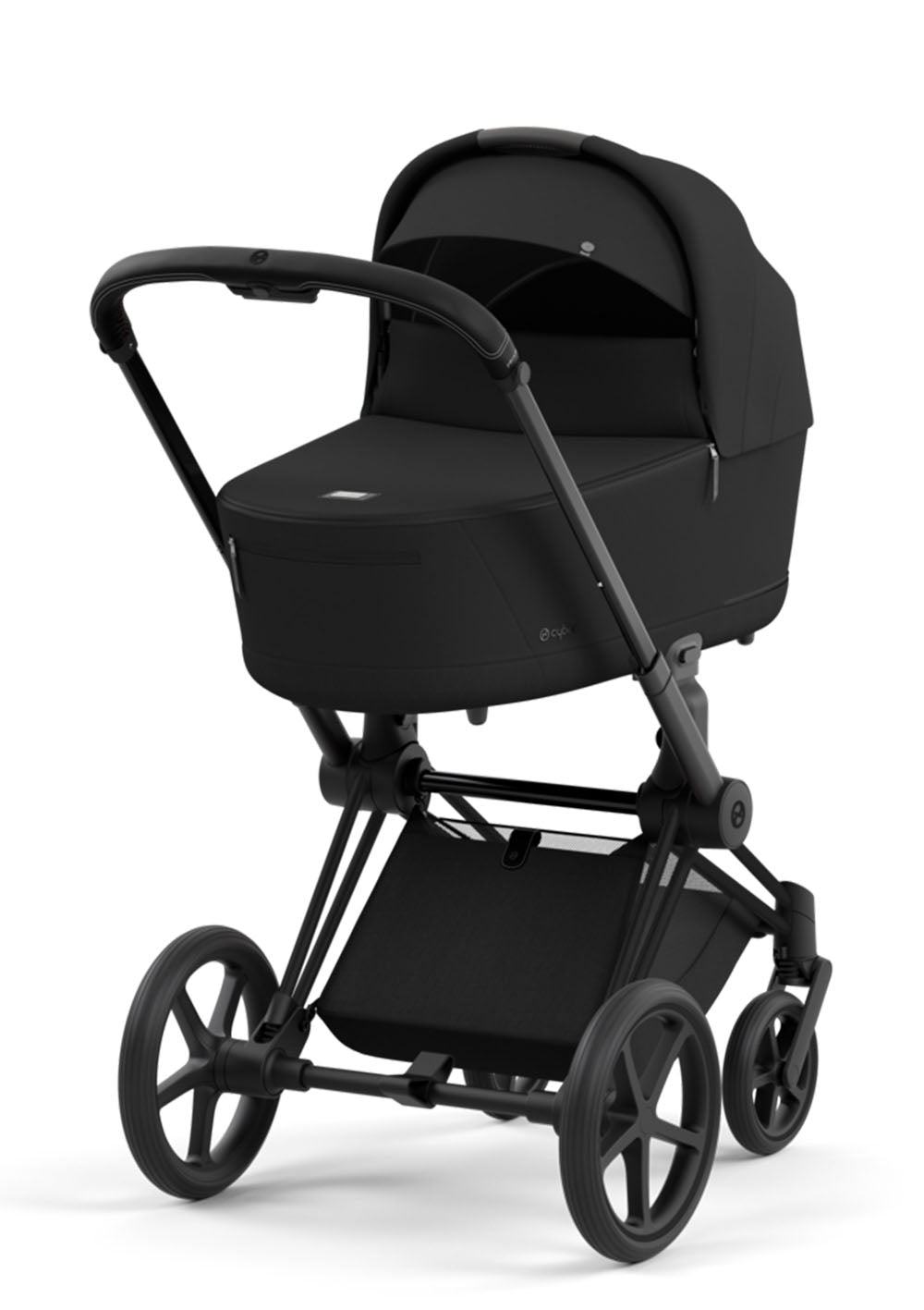 Cybex Platinum Priam Kinderwagen-Set Sepia Black Kombikinderwagen