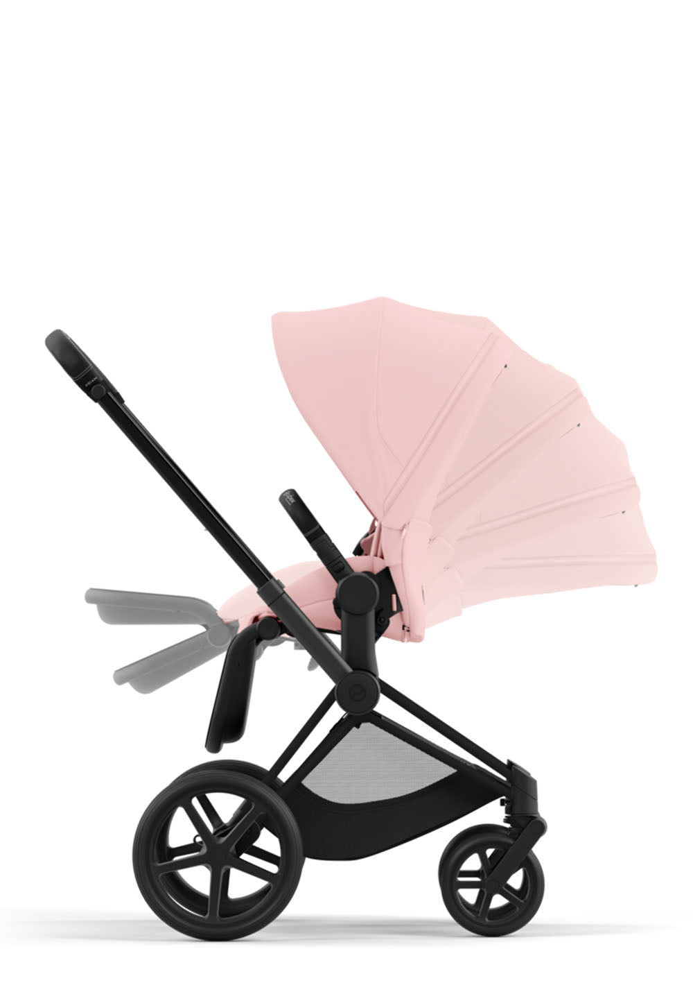 Cybex Platinum Priam Kinderwagen-Set Peach Pink