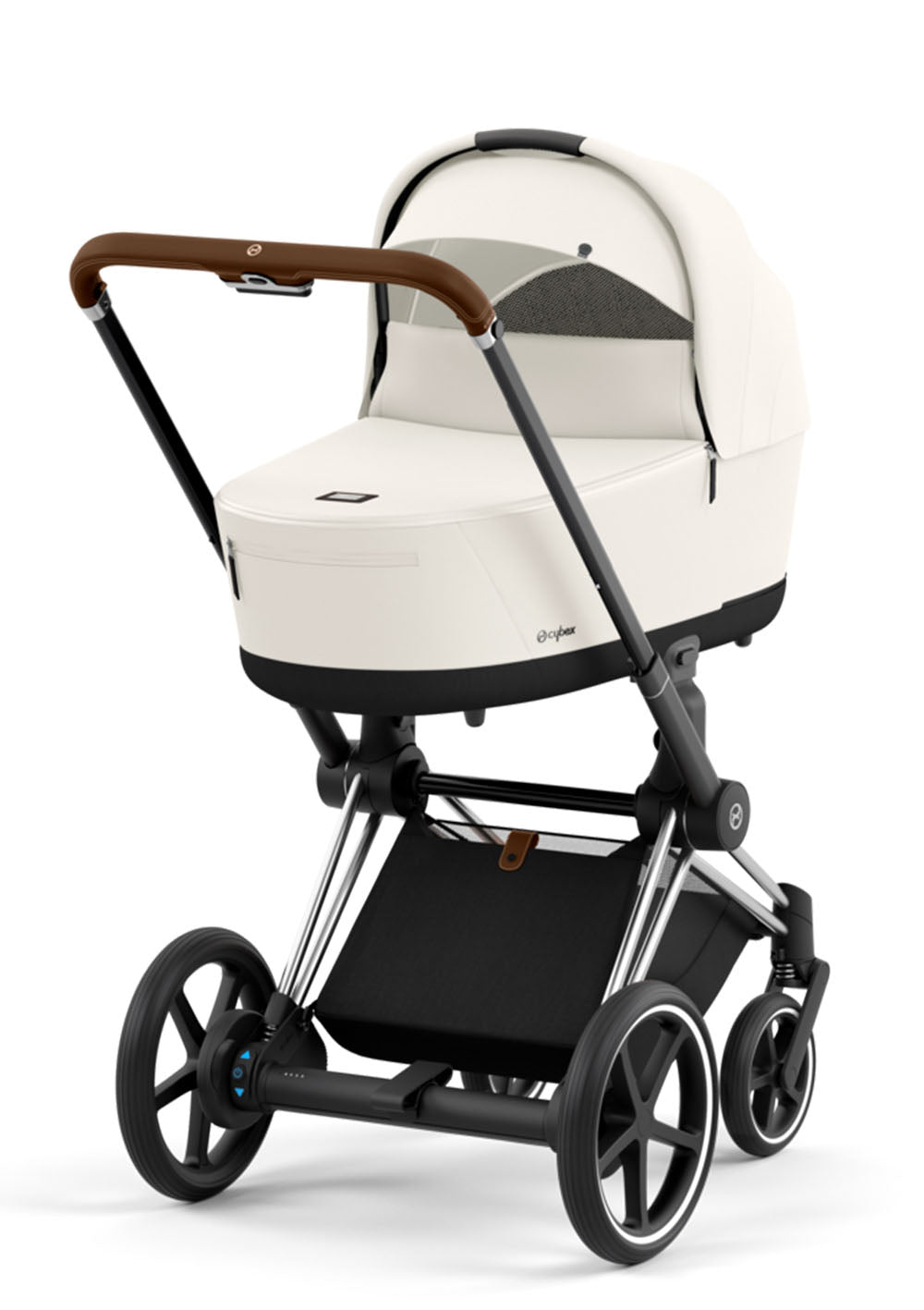 Cybex e-Priam Kinderwagen-Set Comfort Off White