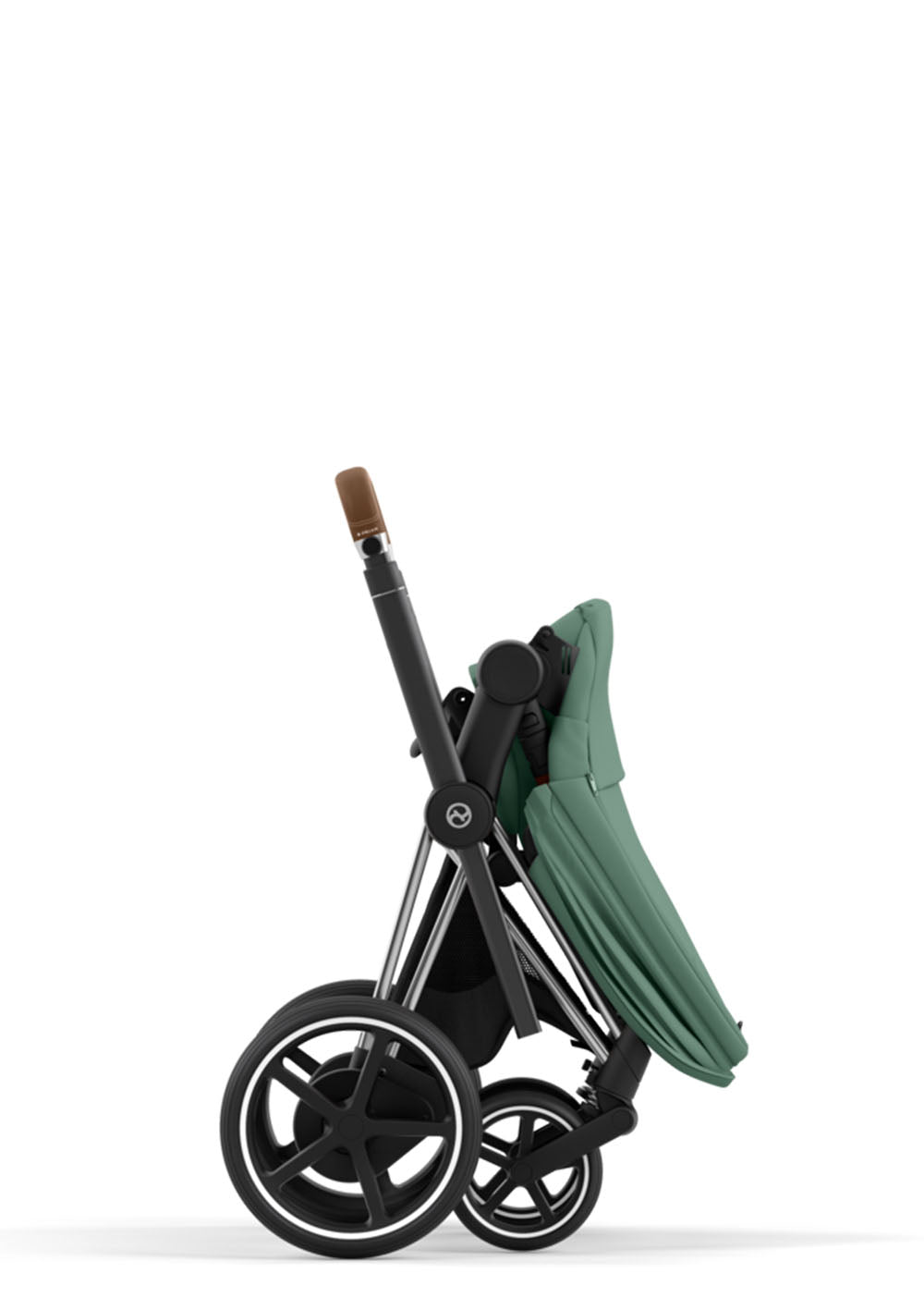 Cybex e-Priam Kinderwagen-Set Comfort Leaf Green
