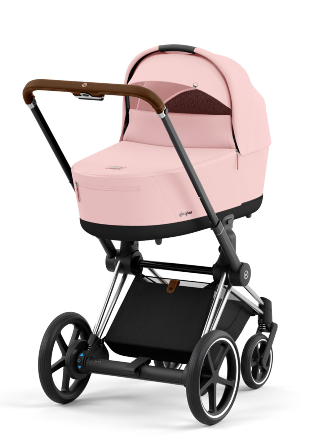 Cybex e-Priam Kinderwagen-Set Comfort Peach Pink