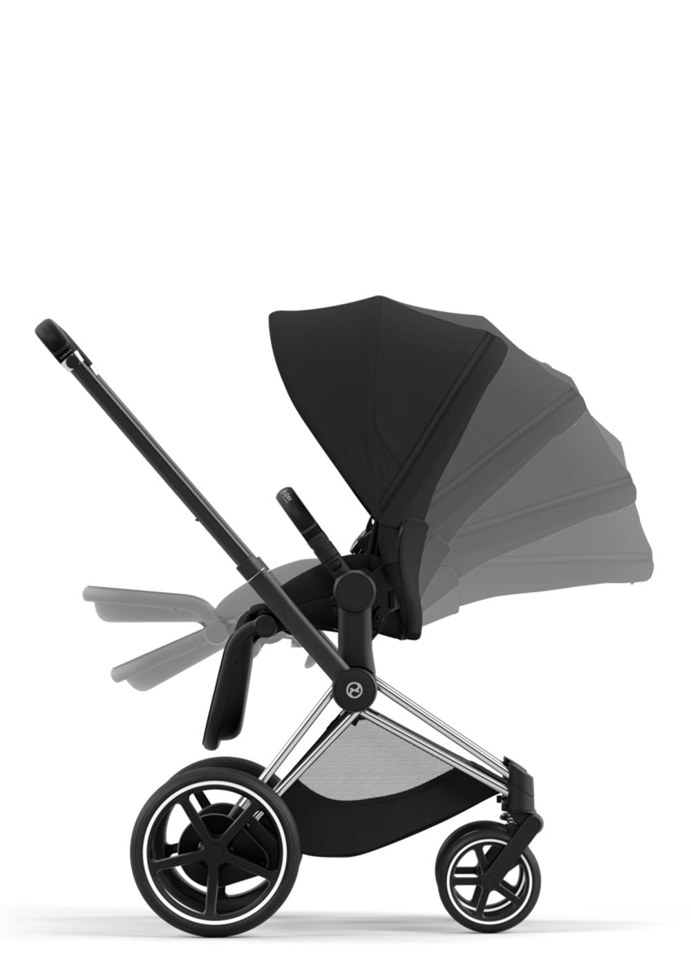 Cybex e-Priam Kinderwagen-Set Comfort Sepia Black