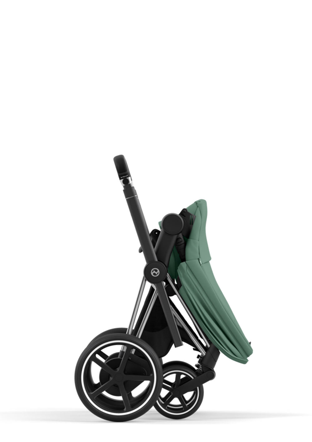 Cybex e-Priam Kinderwagen-Set Comfort Leaf Green