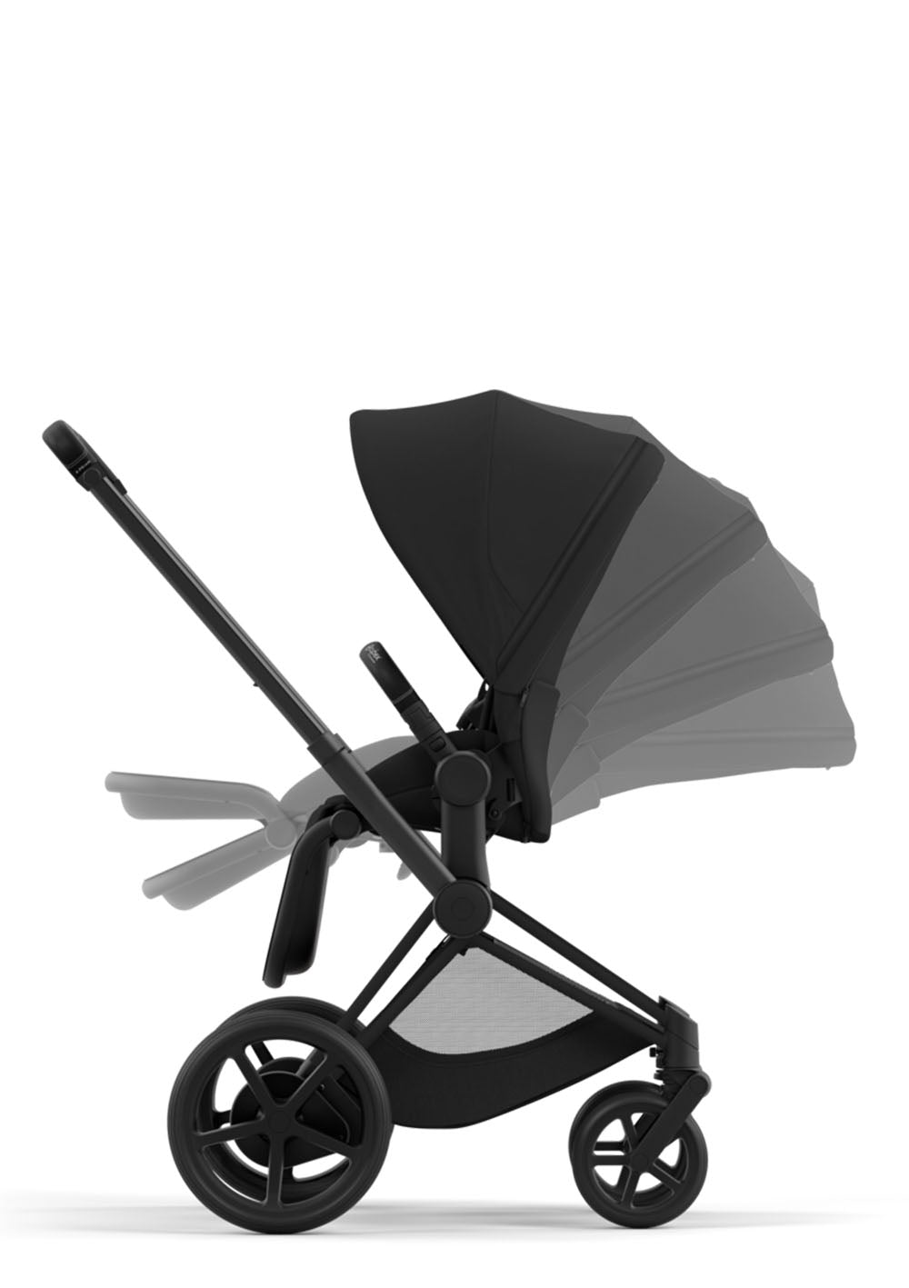 Cybex e-Priam Kinderwagen-Set Comfort Sepia Black