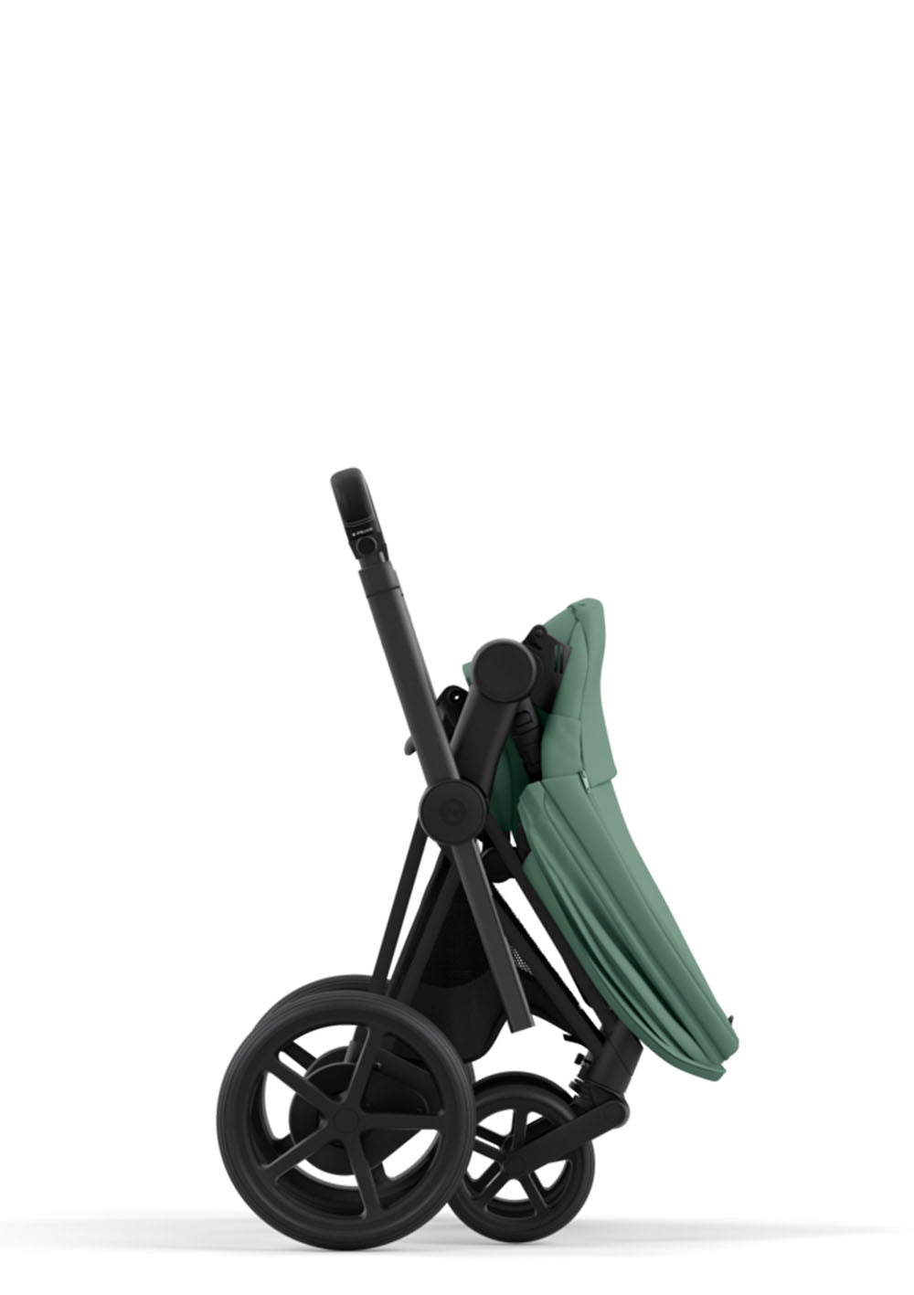 Cybex e-Priam Kinderwagen-Set Comfort Leaf Green
