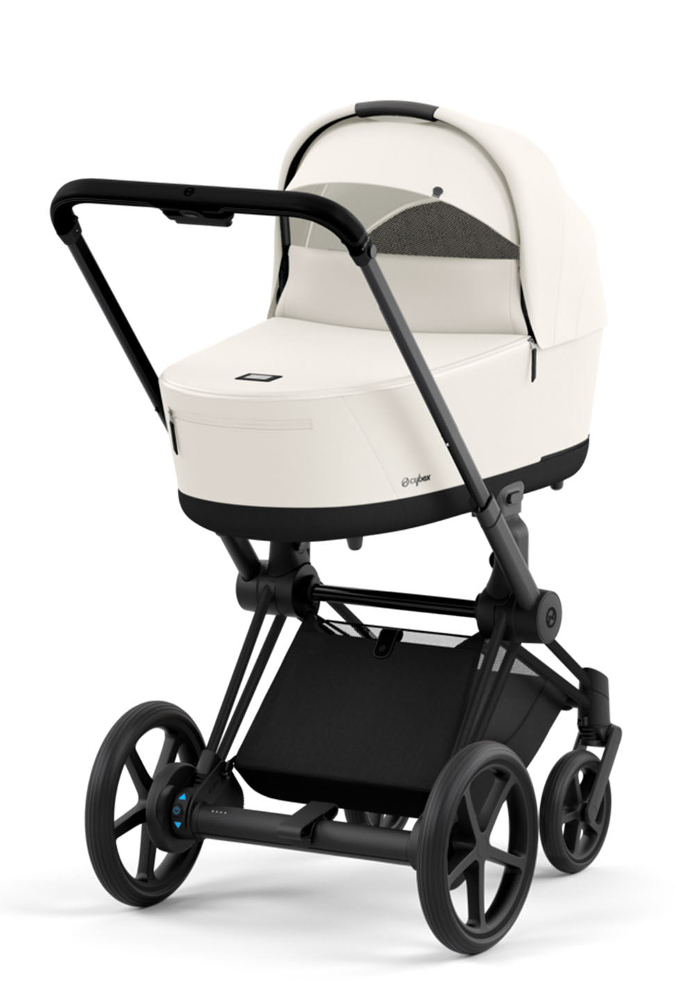 Cybex e-Priam Kinderwagen-Set Comfort Off White