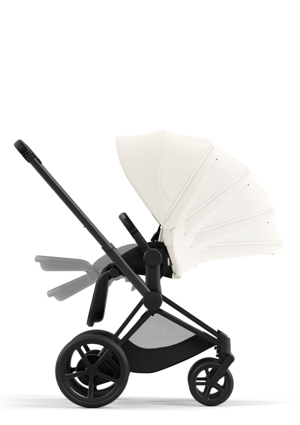 Cybex e-Priam Kinderwagen-Set Comfort Off White